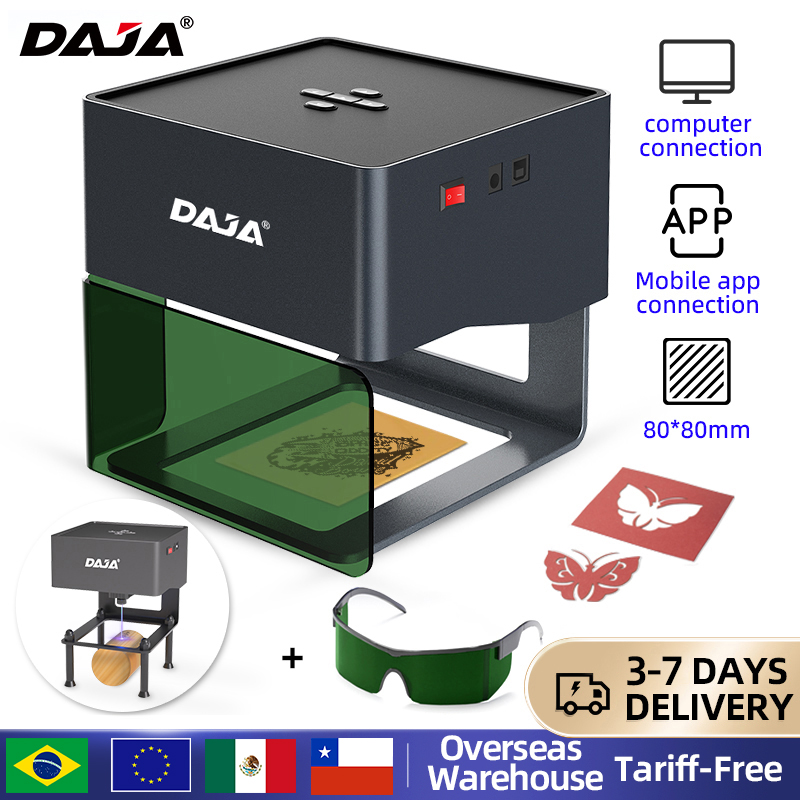 DAJA DJ6 มินิแบบพกพาเลเซอร์แกะ - Industrial Laser Cutting บทวิจารณ์และราคา