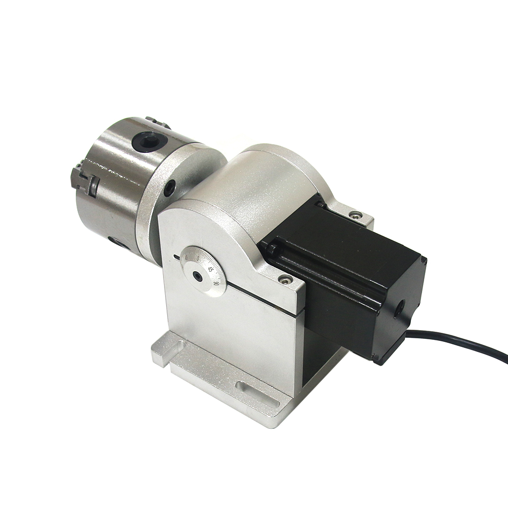 3 กรงเล็บแกนหมุน 80mm Chuck 3  - Rotary Axis Laser Engraver บทวิจารณ์และราคา