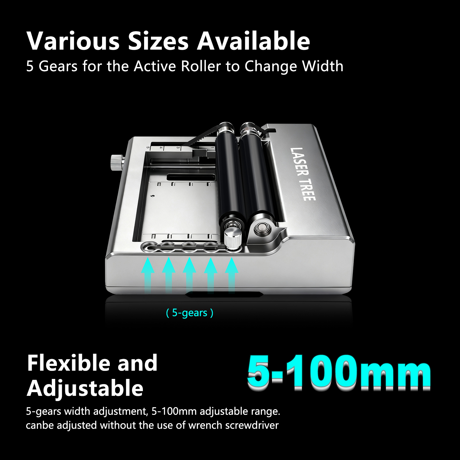 เครื่องแกะสลักเลเซอร์แบบโรตารี - Rotary Axis Laser Engraver บทวิจารณ์และราคา
