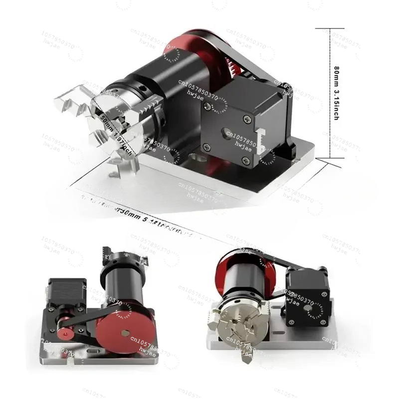 ชุดแกนที่ 4 ของ CNC สำหรับเครื - Rotary Axis Laser Engraver บทวิจารณ์และราคา